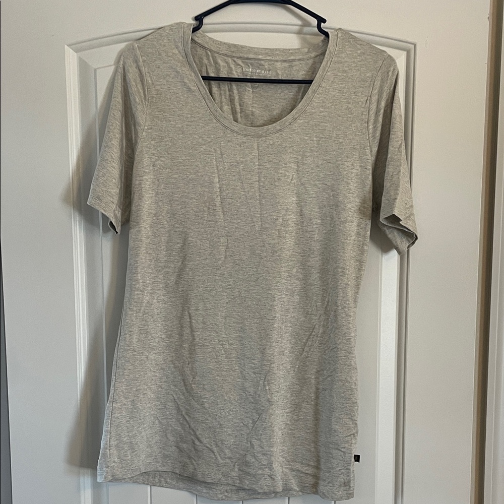 United By Blue Light Gray Women's Tee